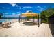 Community hot tub with shaded seating area, perfect for relaxing near the pool at 6607 Gates Pointe Way, Riverview, FL 33578