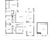 Detailed floor plan layout showcasing the room dimensions and layout of the home at 10141 Deercliff Dr, Tampa, FL 33647