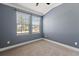 Bright bedroom with a large window and neutral carpet, providing natural light at 11442 Crowned Sparrow Ln, Tampa, FL 33626