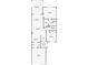 Detailed floor plan showcasing the layout, dimensions, and flow of the home at 11457 Captiva Kay Dr, Riverview, FL 33569