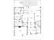 Layout featuring a primary bedroom suite, living spaces, kitchen, and outdoor screened porch with an attached swimming pool at 11906 Middlebury Dr, Tampa, FL 33626