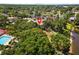 Property location highlighted, near community amenities and lake access at 1208 Sawgrass Ct, Oldsmar, FL 34677