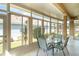 Sunroom with ample windows for light and outdoor views at 1231 Corinth Greens Dr, Sun City Center, FL 33573
