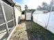 Backyard includes a shed at 13924 Pathfinder Dr, Tampa, FL 33625
