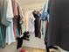 Walk-in closet with ample hanging storage at 2964 Catherine Dr, Clearwater, FL 33759