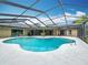 Enjoy swimming in this screened-in pool with the convenience of the nearby outdoor lounging and dining areas at 3168 Masters Dr, Clearwater, FL 33761