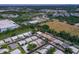 An aerial view of a residential area with lush greenery and well-maintained properties at 3408 90Th N Ter, Pinellas Park, FL 33782