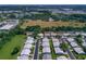 An aerial view of a residential area with lush greenery, ponds, and well-maintained properties at 3408 90Th N Ter, Pinellas Park, FL 33782