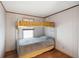 Second bedroom with bunk beds at 5428 Joyce St, Zephyrhills, FL 33542