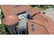 Tile roof and rooftop deck with outdoor seating area and beautiful views at 6201 Marbella Blvd, Apollo Beach, FL 33572