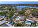 Community with backyard pools and lush greenery near waterway with access to the ocean at 843 37Th Ne Ave, St Petersburg, FL 33704