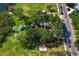 Aerial view of community playground with new equipment and green space at 843 37Th Ne Ave, St Petersburg, FL 33704