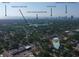 Aerial view showcasing the home's proximity to Tampa Bay and downtown St. Petersburg at 930 23Rd N Ave, St Petersburg, FL 33704