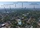 Aerial view highlighting the home's location near downtown St. Petersburg and Crescent Lake Park at 930 23Rd N Ave, St Petersburg, FL 33704