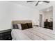 Bedroom featuring a comfortable bed, neutral decor, and dark wood floors at 930 23Rd N Ave, St Petersburg, FL 33704