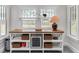 Kitchen island with plenty of open storage, with view to exterior of the home at 930 23Rd N Ave, St Petersburg, FL 33704