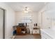 Cozy breakfast nook area with white walls and neutral flooring at 9740 45Th N St, Pinellas Park, FL 33782