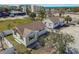 Aerial view of two charming homes located a short walk to the beach at 103 146Th E Ave, Madeira Beach, FL 33708