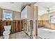 Bathroom with toilet and windows ready for a renovation and a new design at 103 146Th E Ave, Madeira Beach, FL 33708