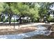 A well-maintained community playground with swings, slides, and a picnic pavilion under the shade of mature trees at 10906 Kenbrook Dr, Riverview, FL 33578