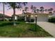 Charming single-story home featuring a well-maintained lawn and a welcoming two-car garage at 11147 Brambleleaf Way, Hudson, FL 34667