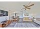 Bright living space combining living and dining areas with kitchen view for easy entertaining at 1301 Gulf Blvd # 107, Clearwater Beach, FL 33767