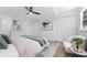 Bright bedroom with light floors, closet and ensuite bathroom at 1700 Azalea Ct # B, Oldsmar, FL 34677