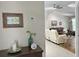 Comfortable living room with wood floors and an inviting atmosphere at 2810 Norwood Ln, Venice, FL 34292