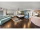 A large living room with a bedroom adjacent to a fully-equipped kitchen at 3484 Shore Dr, Safety Harbor, FL 34695