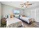 Bright bedroom features two beds at 6207 Gulfport S Blvd, Gulfport, FL 33707