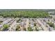 Aerial view of a neighborhood near a wooded area at 6333 Aberdeen Ave, New Port Richey, FL 34653