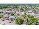 Aerial view of a residential neighborhood and surrounding greenery at 6333 Aberdeen Ave, New Port Richey, FL 34653