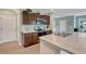 Well-equipped kitchen featuring stainless steel appliances, ample counter space, and abundant cabinet storage at 6648 Seaway Dr, Brooksville, FL 34604