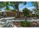 Charming single-Gathering home with a well-manicured lawn and a two-car garage in a quiet neighborhood at 740 Crystal Dr, Palm Harbor, FL 34683