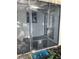 Screened patio with convenient pet door, extending living space while enjoying the outdoors bug-free at 782 Village Lake N Ter # 102, St Petersburg, FL 33716