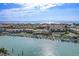 Beautiful aerial of condo complex with marina, showcasing the waterfront location and boat docks at 936 Pinellas Bayway S # T-5, Tierra Verde, FL 33715