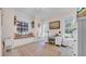 Bright bedroom with large windows, window seat, and ample natural light at 10101 Bryant Rd, Lithia, FL 33547