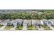 Wide aerial view of a neighborhood with single Gathering houses at 13061 Brookside Moss Dr, Riverview, FL 33579