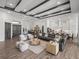 Open-concept living space flows seamlessly to the dining area and kitchen, great for gatherings at 13805 Carryback Dr, Dade City, FL 33525