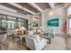 Elegant clubhouse interior featuring comfortable seating, stylish decor, and a bright, inviting atmosphere for residents at 20347 Chestnut Grove Dr, Tampa, FL 33647