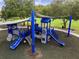 Well-equipped community playground with slides and climbing structures, offering a safe and fun environment for children at 20347 Chestnut Grove Dr, Tampa, FL 33647