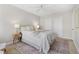 Bright bedroom features with a ceiling fan and a decorative rug at 300 22Nd S Ave, St Petersburg, FL 33705