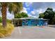 The Old Southeast Market is a unique turquoise building with artistic murals and parking at 300 22Nd S Ave, St Petersburg, FL 33705
