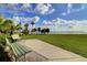 Scenic park view with benches overlooking the water, showcasing a peaceful outdoor recreational area at 300 22Nd S Ave, St Petersburg, FL 33705