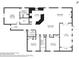 Detailed floor plan showcasing 3 bedrooms, 3 bathrooms, and spacious living areas at 3176 Duane Ave, Oldsmar, FL 34677
