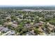 Aerial view of this beautifully landscaped community with mature trees at 3600 Magnolia Ridge Cir # 1221-G, Palm Harbor, FL 34684