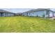 Expansive green backyard of a single-story home, perfect for outdoor activities at 3765 Maxwell Park Dr, Sun City Center, FL 33573