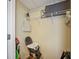 Functional walk-in closet provides ample storage with shelving and hanging space at 399 C 2Nd St # 313, Indian Rocks Beach, FL 33785