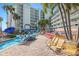 Leisurely lazy river with pool seating at the resort at 399 2Nd St # 313, Indian Rocks Beach, FL 33785