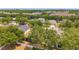 Overview of a residential community, highlighting tree coverage and manicured lawns at 4500 Fieldview Cir, Wesley Chapel, FL 33545